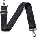 Purse Strap Gold Hardware Replacement Crossbody Bag Strap, Wide Adjustable Shoulder Strap