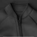 Hevto Women Wetsuit 3/2mm Neoprene Wet Suit Keep Warm in Cold Water for Surfing Swimming Diving (10, W1-3/2mm-Front Zip-Blue)