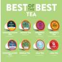 Two Rivers Coffee Tea Pods Compatible with K Cup Brewers Including 2.0 Variety Sampler Assorted Tea Pack, 5 Cups Of Each Flavor, 40 Count