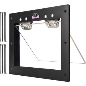 Raccoon One Way Eviction Door - Raccoon Trap Contactless Excluder for Outdoor Spaces Like Attics, Chimneys & Under Decks. Fast Results, Easy DIY Installation Small