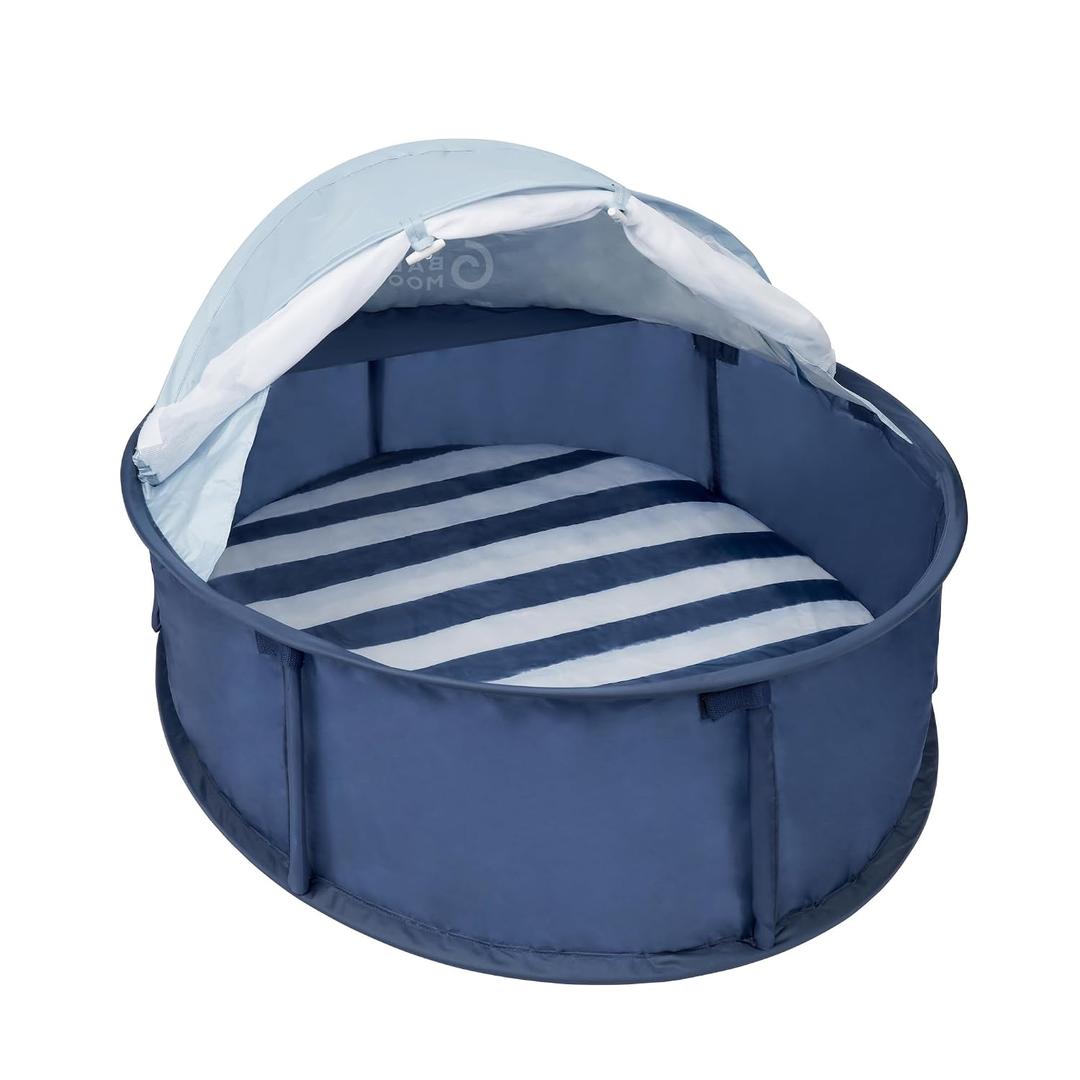 Babymoov Babyni Anti-UV Pop-Up Tent, UPF 50+ Sun Protection, Portable Baby Sun Shelter with Mosquito Net, Lightweight Travel Tent for Beach, Park & Outdoor Use