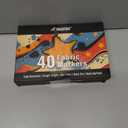 2 x Fabric Markers Permanent for Clothes, 40 Colors Fine Tips Paint Pens for Clothing Canvas Tote Bags T-Shirt and Shoes, Non Toxic Ink for Kids and Adults