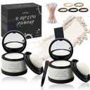 2 Pack Hairline Powder for Women and Men, Used to Root Touch Up Hair Color, Thinning and Gray Hair Coverage and Bald Spots Coverage, White