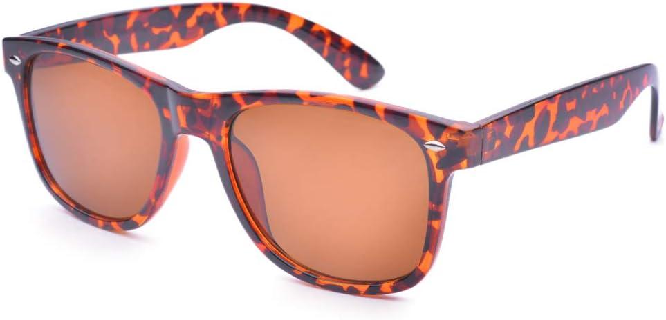 Jcerki Polarizing Nearsighted Sunglasses Tinted Brown -1.00 Strengths Men Women Myopia Distance Glasses These Are Not Reading Glasses