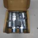 1/2 Air Hose Fittings Set, High Flow 2PCS I/M Industrial Type Coupler with 1/2 MNPT, 3PCS Plugs with 1/2 NPT, 5PCS Steel Air Compressor Accessories Quick Connect Fittings 300PSI