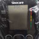 Sinocare Blood Pressure Monitor, Upper Arm BP Machine for Home, Adjustable Cuff 8.6"-16.5", One-Button Operation, Dual User Mode, Posture Detection & Irregular Heartbeat Alert, Black