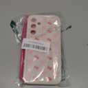 2 Pack Cute Coquette Bow Phone Case for Samsung Galaxy A35 5G 6.6", Aesthetic Pink Cherry Ribbon Bowknot Pattern Print Design Women Girls Case Soft Slim Shockproof TPU Protective Funda Cover