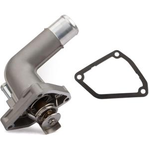 Engine Coolant Thermostat Housing Assembly Compatible with 2002-2009 Altima Quest Maxima Murano Replace 21200-8J10B