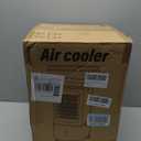 Evaporative Air Cooler, 2.5 Gal Portable Air Conditioners for Room, 60W Portable AC Unit w/Remote & Timer, Quiet Swamp Cooler, Windowless Air Conditioner Cooling Fan for Office Dorm Garage