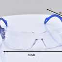 ANSI Z87.1 EN166 Certified Kids Safety glasses, Scratch, Impact and Ballistic Resistant, Child Youth Size, 6 Pairs