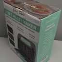 Bakers Friend Mini Donut Maker Machine for Home, 6 x 3'' Mini Doughnut Maker Machine, Donut Maker for Kids, Maquina Para Hacer Donas, Donut Baking Pan, Donut Party, Aqua