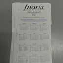 Filofax Calendar Diary Refill, A5 Size, Week-to-View, Minimal Diary Pack, White Paper, Multilingual: Five Languages, 2026 (C68590-26)