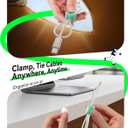 2 x 8Pack Cord Organizer JOYROOM Cable Clips [1s Side-Snap Lock] Silicone Cord Holder Cable Management, Adhesive Cord Clips Phone Charger Wire Keeper, Office Workspaces Desk Organization Home Accessories (Mint Chocolate)