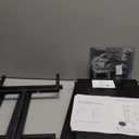 4-Tier AV Media Stand with Power Outlet and LED Lights, Wooden Stereo Stand Cabinet, Game Console Shelf for Small Space, Audio Rack Stand Tower Ideal for Video DVD Players, Xbox