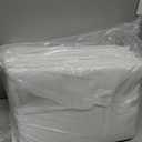 10 Pack White Round Tablecloths, 120 Inch Stain Resistant and Wrinkle Polyester Fabric Washable Table Clothes Cover for Kitchen Dining, Wedding, Reception Banquet, Birthday Party, Buffet Restaurant