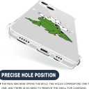 CARLOCA Compatible with iPhone 15 Case for Girl,Clear with Cowboy Hat Frog Pattern Design Plastic Shockproof TPU Bumper Protective Case for iPhone 15