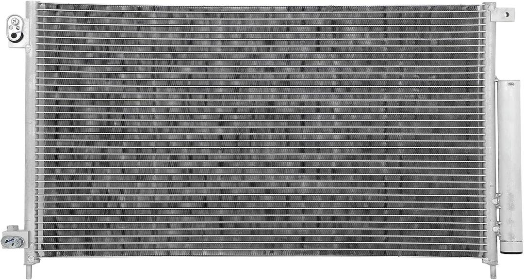SCITOO Air Conditioning A/C Condenser for 2003-2007 for Honda Accord 2.4L 2003-2007 for Honda Accord 3.0L; Replace: 3086;80110SDAA02,80110SDBA62,80110SDCA02,HO3030131