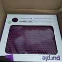Purple Double Seat Cushion | Pressure Reducing Grid Designed for Ultimate Comfort | Designed for Office Chairs | Made in The USA