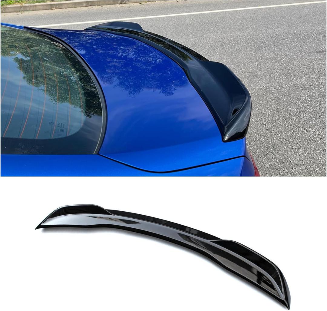 Axinda Rear Trunk Spoiler Wing Fit for Honda Civic 2022 2023 2024 2025 4 Door Sedan Spoiler Wing Lip Compatible with Civic Sedan Accessories (Glossy Black)