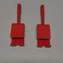 2 Pcs Ice Anchor Drill Install Adapter Ice Anchor Tool Stake Drill Adapter Ground Auger Adapter Shaft for Setting up Shanty Winter Fishing Shelter Tent Insert Sewing Accessories (Red)