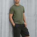 Mens T-Shirts Multi Pack Crewneck Cotton Tee Short Sleeve Classic Pullover Basic Summer Tops (XL)