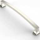 Asidrama 10 Pack 7 Inch(177mm) Hole Centers Kitchen Cabinet Handles, Brushed Satin Nickel Cabinet Pulls Kitchen Cabinet Hardware for Cupboard Drawer Pulls