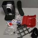 Smart Bird Feeder with Camera Solar Powered, 2K HD Video, AI Bird Species Identification, Instant Arrival Alerts, Weatherproof Design for Effortless Birdwatching, Best Gift for BirdLovers, Red