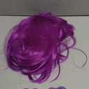 PLULON Purple Bob Wig with Heart Sunglasses and Hair Cap, Colorful Short Bob Wigs Synthetic Party Wigs Funny Cosplay Hairpieces for Women Men Daily Bachelorette Halloween Costume Party Decorations