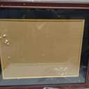 16x20 Diploma Frames 12x16 with Black Mat - Cherry Red Wood Finish | Shatter-Resistant Glass | for Wall Mounting | Gift for Graduations & Professional Certificate (1 Pack)