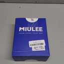 MIULEE Pack of 2 Decorative Throw Pillow Covers 20x20 Inch Soft Boho Striped Textured Corduroy Pillow Covers Modern Farmhouse Home Decor for Couch Bed Sofa Living Room Cream White