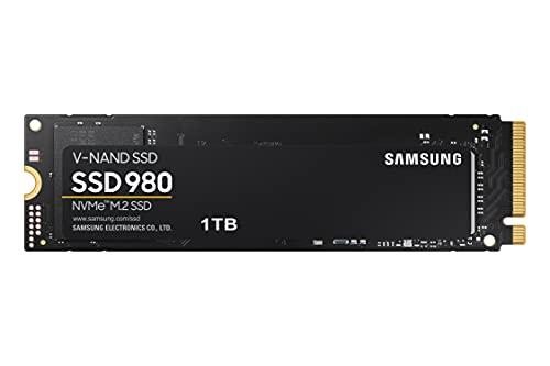 Samsung 980 SSD 1TB PCle 3.0x4, NVMe M.2 2280, Internal Solid State Drive, Storage for PC, Laptops, Gaming and More, HMB Technology, Intelligent Turbowrite, Speeds of up-to 3,500MB/s, MZ-V8V1T0B/AM