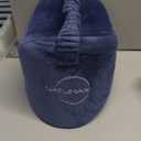 Knee Pillow for Side Sleepers - Relief from Sciatica Pain, Back/Leg Pain, Pregnancy, Hip and Joint Pain Memory Foam Leg Pillow + Free Sleep Mask and Ear Plugs (Blue)