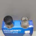 SodaStream Black 1L Slim Carbonating Bottles Twin Pack, Pack of 2