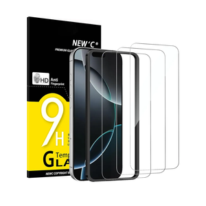 Pack Of 5 NEW'C 3 Pack Privacy for iPhone 17 Pro Max, iPhone 16 Pro Max Screen Protector (6.9 inches), AntiSpy Tempered Glass Film, Enhanced 28 Degree Privacy Angle Easy Installation Tool Included Pack Of 5 NEW'C 3 Pack Privacy for iPhone 17 Pro Max, iPhone 16 Pro Max Screen Protector (6.9 inches), AntiSpy Tempered Glass Film, Enhanced 28 Degree Privacy Angle Easy Installation Tool Included