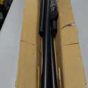 Tension Curtain Rod 51-165In(4.25-13.75Ft), Extra Long Outdoor Curtain Rod No Drilling for Window or Bathroom Patio, Adjustable Spring Shower Rod, Easy to Install Never Rust, Rod Diameter 1.26In-Black