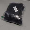 Conceited Stretch Slacks for Women - Wear to Work - Tummy Control - Slim Leg - Pockets - Ponte, (Large, Black)