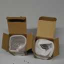 Propagation Stations, Propagation vases with Wooden Stand, Small Tabletop Glass Bulb Vases for Hydroponics Plant Propagation Station Home Office Decoration, Gift for Women Plant Lovers (2)