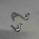 1/4" x 20 Beam Clamp Zinc Plated Steel with Harden Point Screws for 1/2 Inch Flanges & Threaded Wire Ring 50 Pack