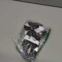 Spark Paws Dog Shoes, Waterproof Dog Boots for Medium to Large Dogs, Non Slip, Breathable Dog Booties and Paw Protectors - 4PCS Doggie Hiking Boots with Reflective Straps - Black, Size 1