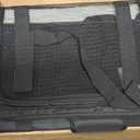 Dog Carrier for Pets, Up to 25 Lbs, Collapsible Travel Carriers for Puppy with Shoulder Strap and Removable Mat, 20x13x13 Inch, Black