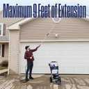 Westinghouse 9 Ft. Pressure Washer Extension Wand for Gas and Electric Pressure Washers, 126l X 1.3w X 1.3h Inches