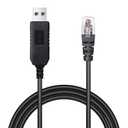 3.3FT USB to RJ11 Plug Cable,Radar Detector Cable Compatible with Escort Uniden Beltronics Radenso XP Cobra Whistler,Replacement Power Cord for Radar Detectors