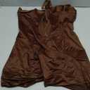 SHAPELLX Body Suit Tummy Control Shapewear High Waisted Body Shaper Shorts Shapewear for Women Tummy Control Slip Shorts Butt Lifting Shapewear Higher Power (Brown, X-Large)