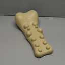 Neck and Shoulder Relaxer with Upper Back Massage Point, Cervical Traction Device Neck Stretcher for TMJ Pain Relief and Cervical Spine Alignment Chiropractic Pillow (Beige)