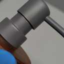 380ml (13oz) Gray, Durable Leakproof 1 Pack, Refillable Eco-Friendly Hand Soap Dispenser for Home, Salon, and Bathroom - BPA Free, Wide Mouth Design