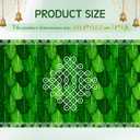 8 x 5 ft Indian Diwali Backdrop, Traditional Pooja Banner Decor, with Rope
