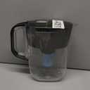 Brita Small 6 Cup Water Filter Pitcher, 1 BritaPlus Filter, Metro, Black (Package May Vary)
