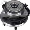 KUSATEC 515003 Front Wheel Hub and Bearing Assembly Fit for Ford Ranger Explorer, Mercury Mountaineer, Mazda B3000 B4000, 5 Lug w/ABS