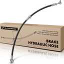 A-Premium Front Passenger Brake Hydraulic Hose Compatible with Select Nissan Models - Maxima 2016 2017 2018 2019, 3.5L - Replace# 462104RA0B