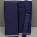 Enipate Outdoor Chaise Lounge Head Pillow, Pack of 2 Water Resistant Headrest Pillows with Elastic Band for Pool Patio Chairs